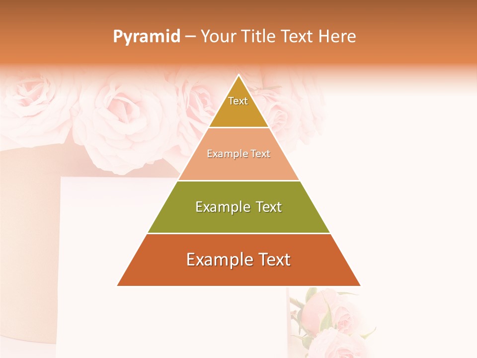 Flower Pink Vase PowerPoint Template