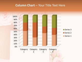 Flower Pink Vase PowerPoint Template