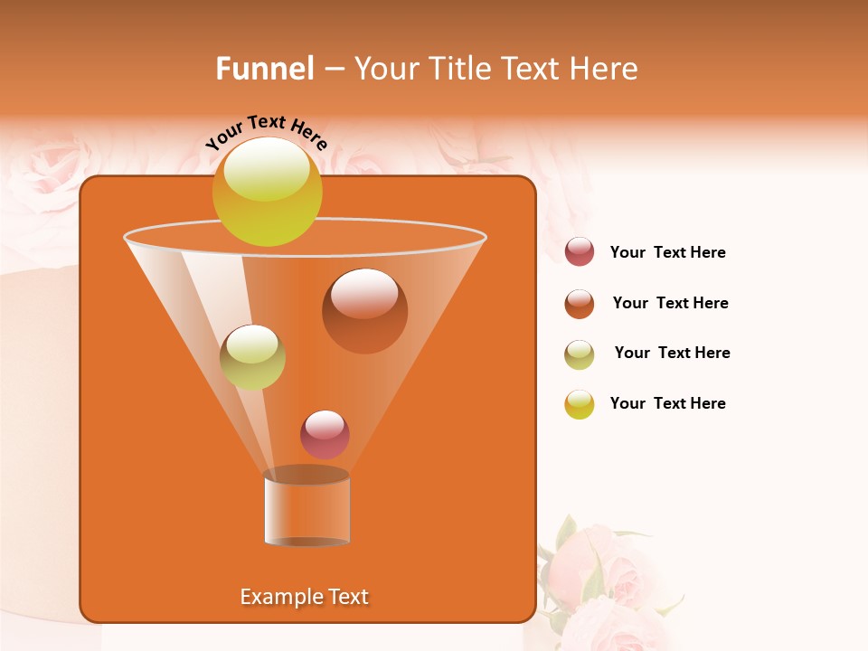 Flower Pink Vase PowerPoint Template