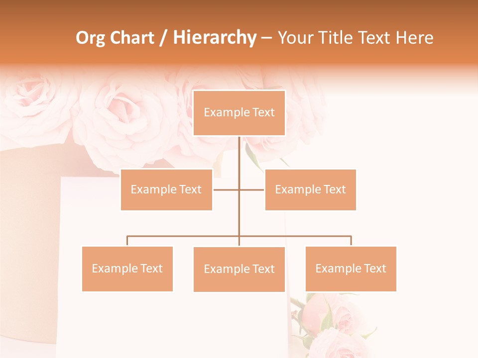 Flower Pink Vase PowerPoint Template