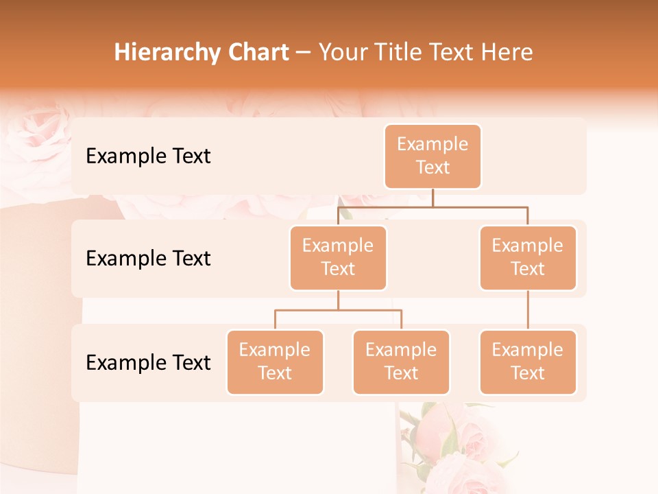 Flower Pink Vase PowerPoint Template