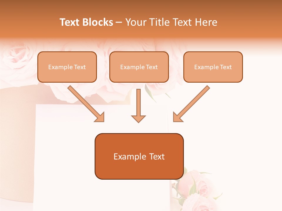 Flower Pink Vase PowerPoint Template