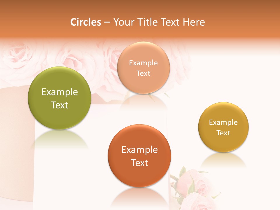 Flower Pink Vase PowerPoint Template