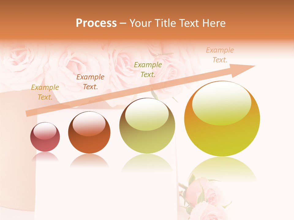 Flower Pink Vase PowerPoint Template