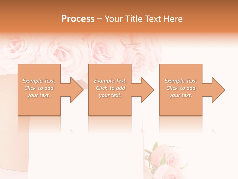 Flower Pink Vase PowerPoint Template