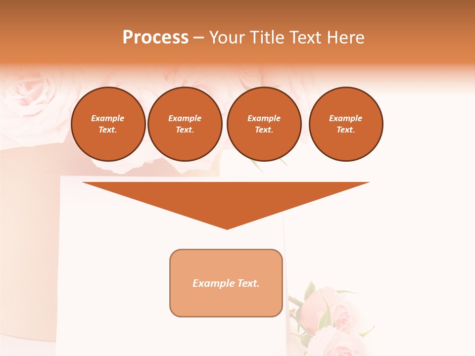 Flower Pink Vase PowerPoint Template