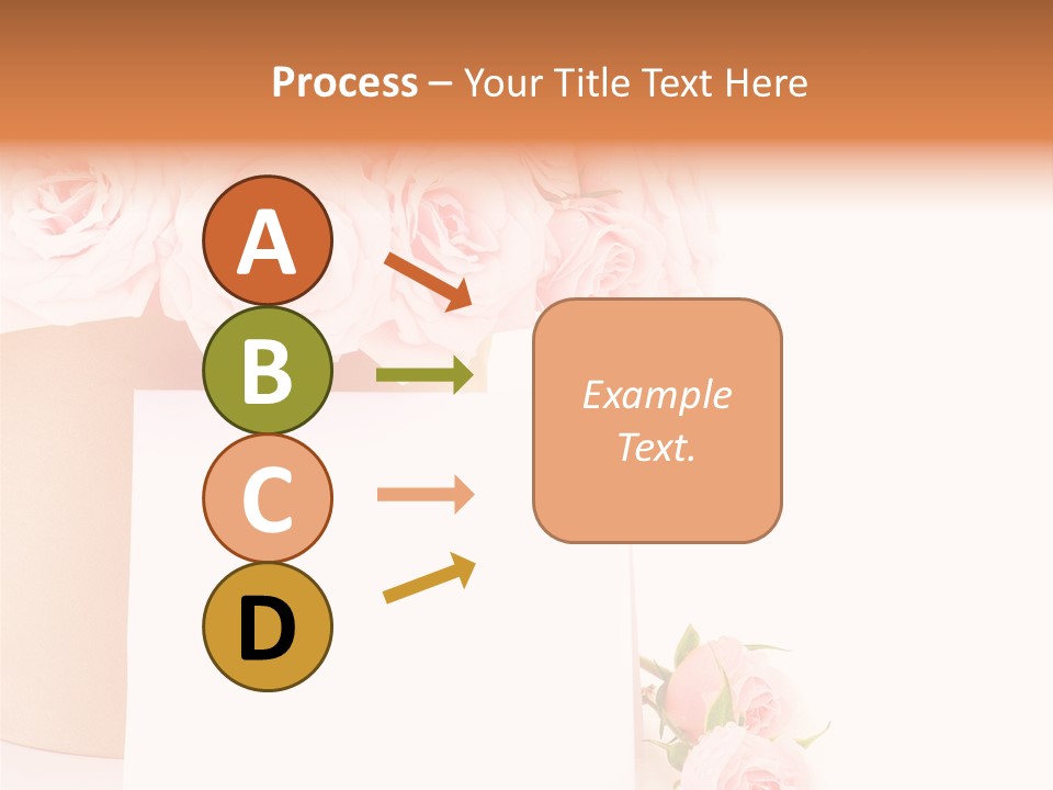 Flower Pink Vase PowerPoint Template