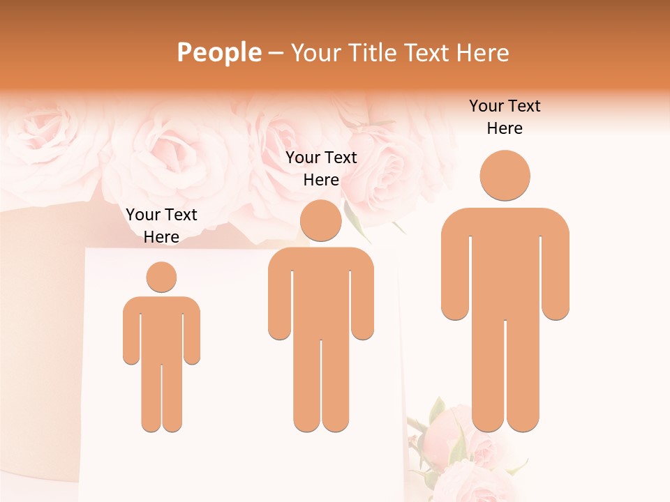 Flower Pink Vase PowerPoint Template