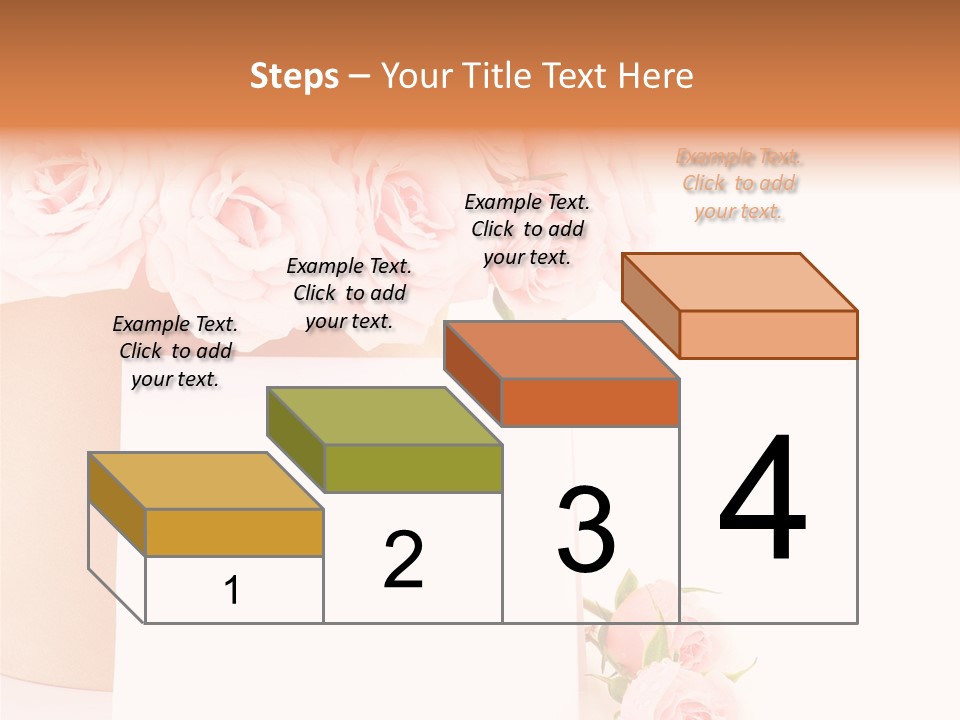 Flower Pink Vase PowerPoint Template