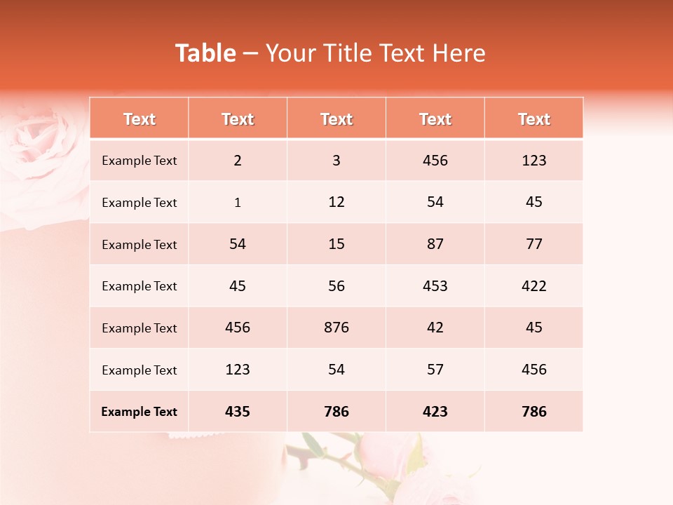 Nature Text Space PowerPoint Template