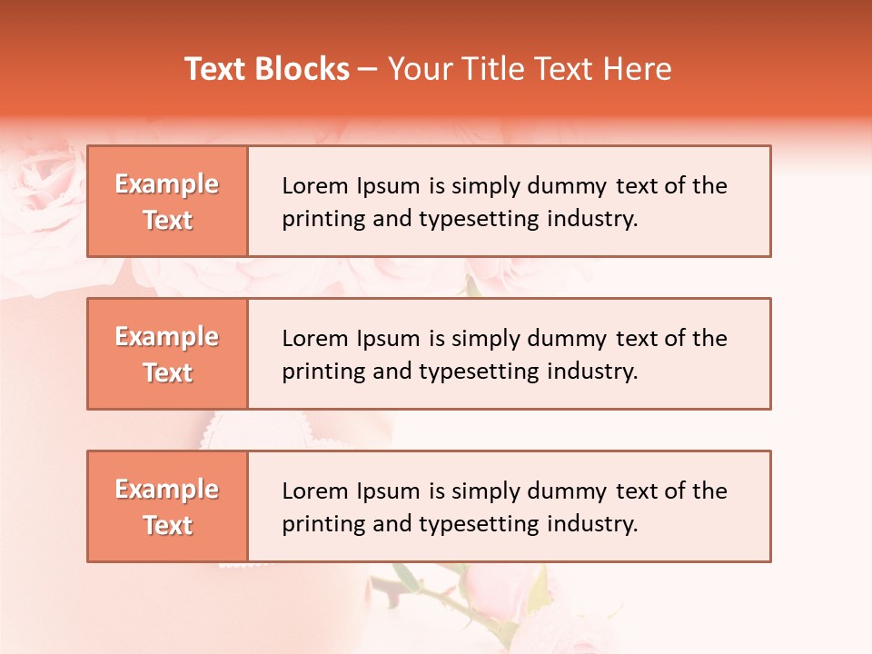 Nature Text Space PowerPoint Template