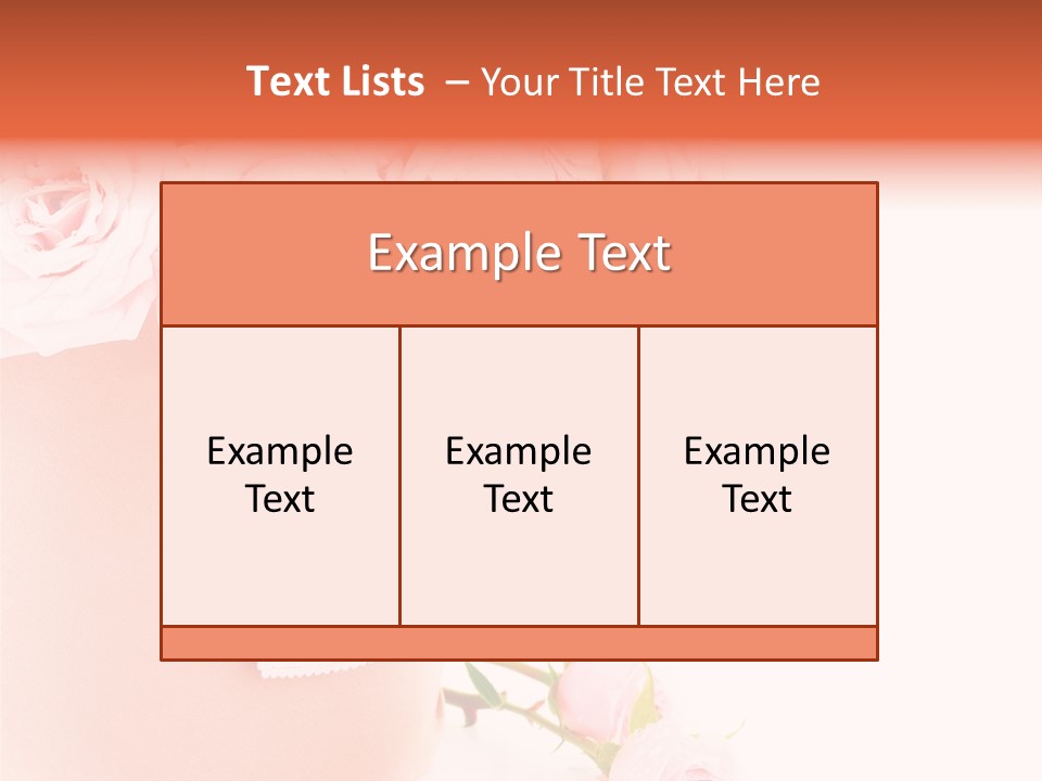 Nature Text Space PowerPoint Template