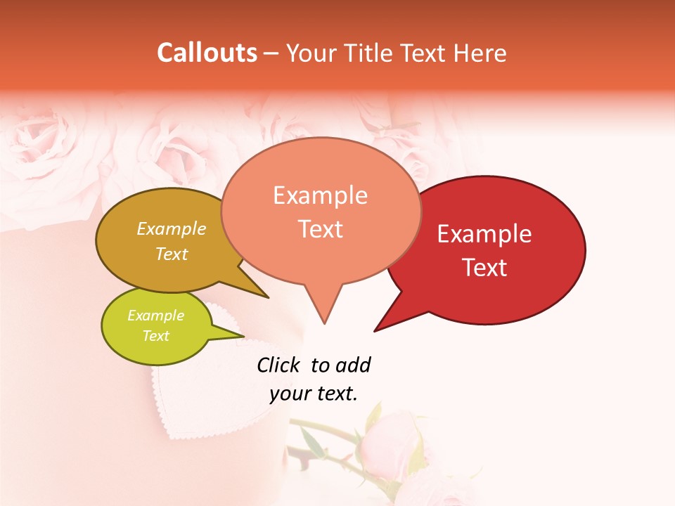 Nature Text Space PowerPoint Template