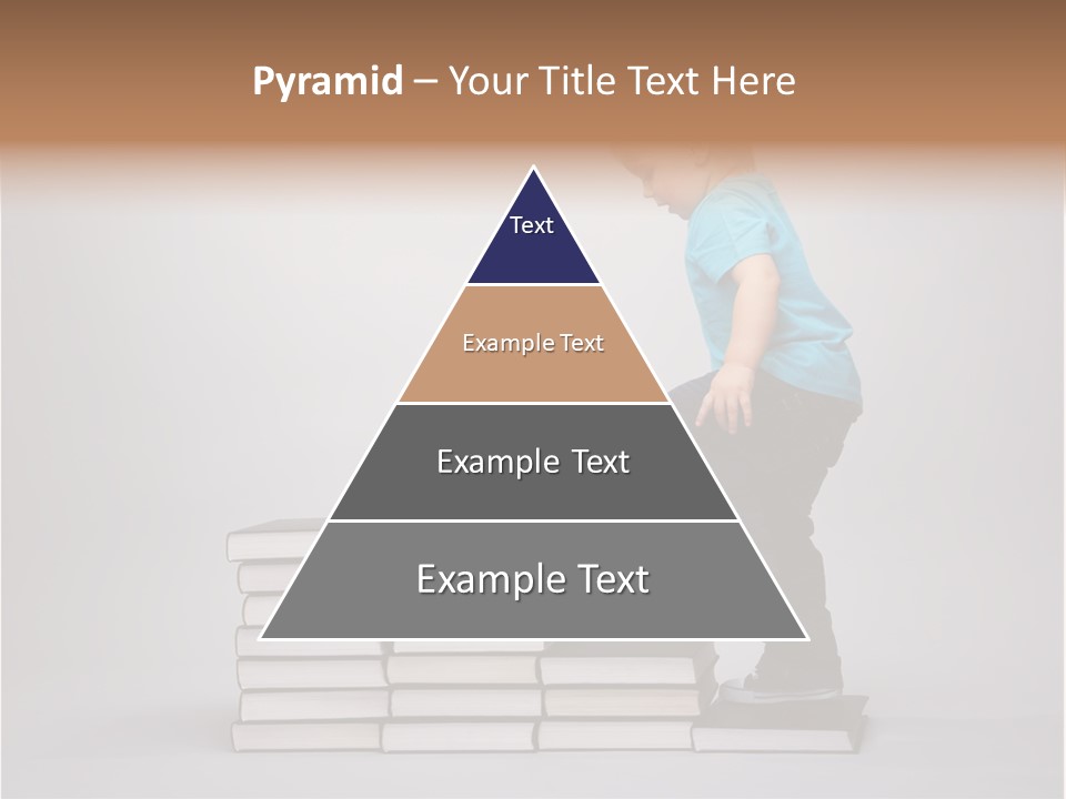 Funny Caucasian School PowerPoint Template