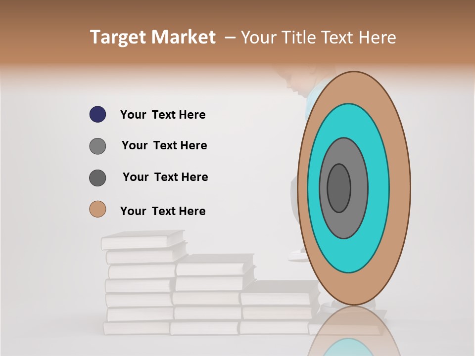 Funny Caucasian School PowerPoint Template