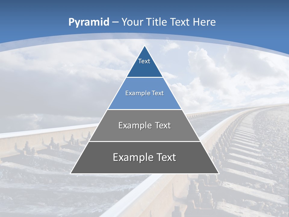 Direction Horizon Perspective PowerPoint Template