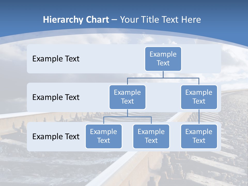 Direction Horizon Perspective PowerPoint Template