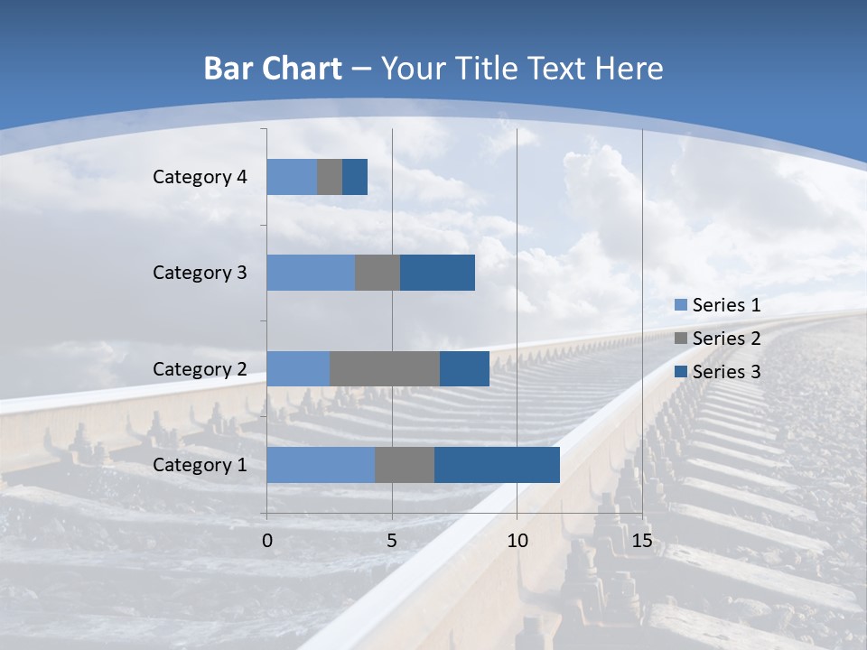 Direction Horizon Perspective PowerPoint Template