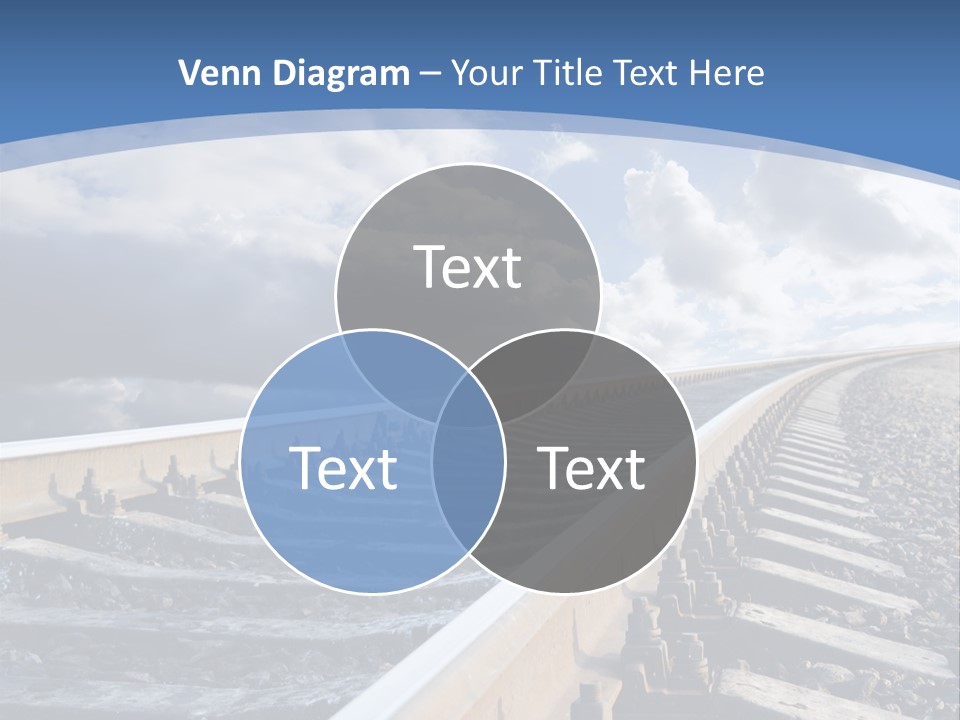 Direction Horizon Perspective PowerPoint Template