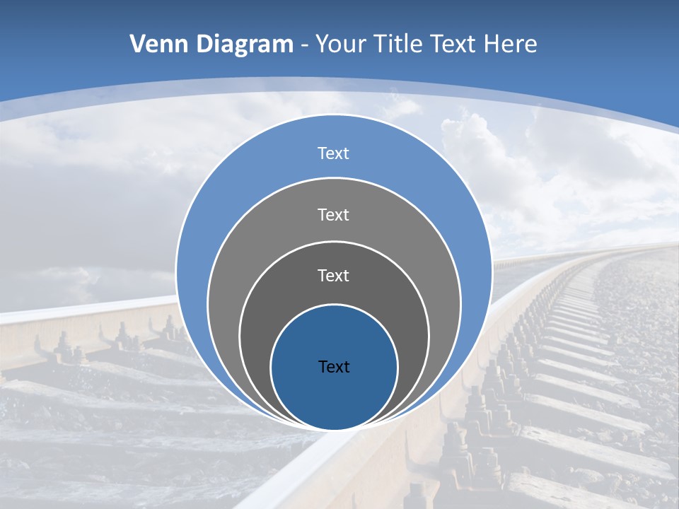 Direction Horizon Perspective PowerPoint Template