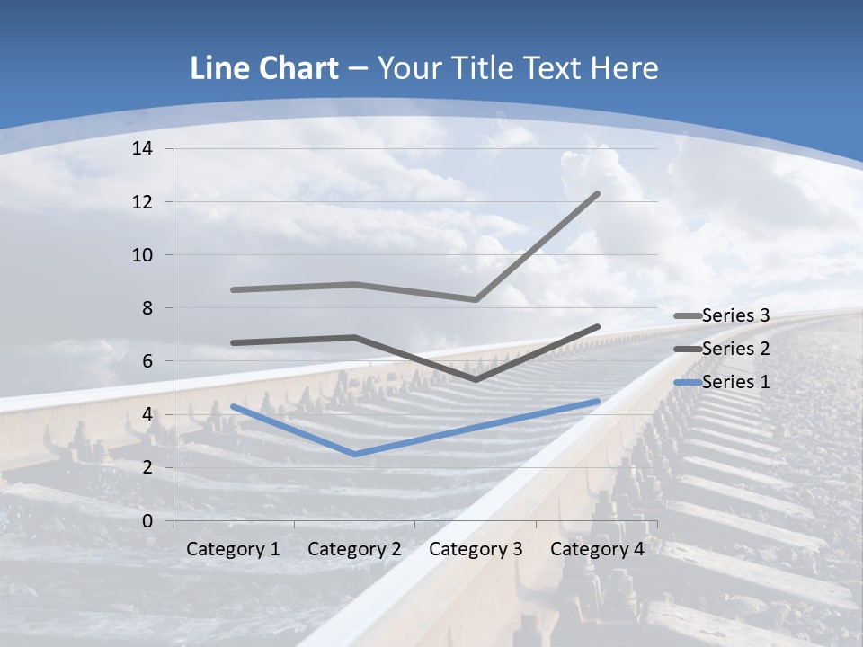Direction Horizon Perspective PowerPoint Template