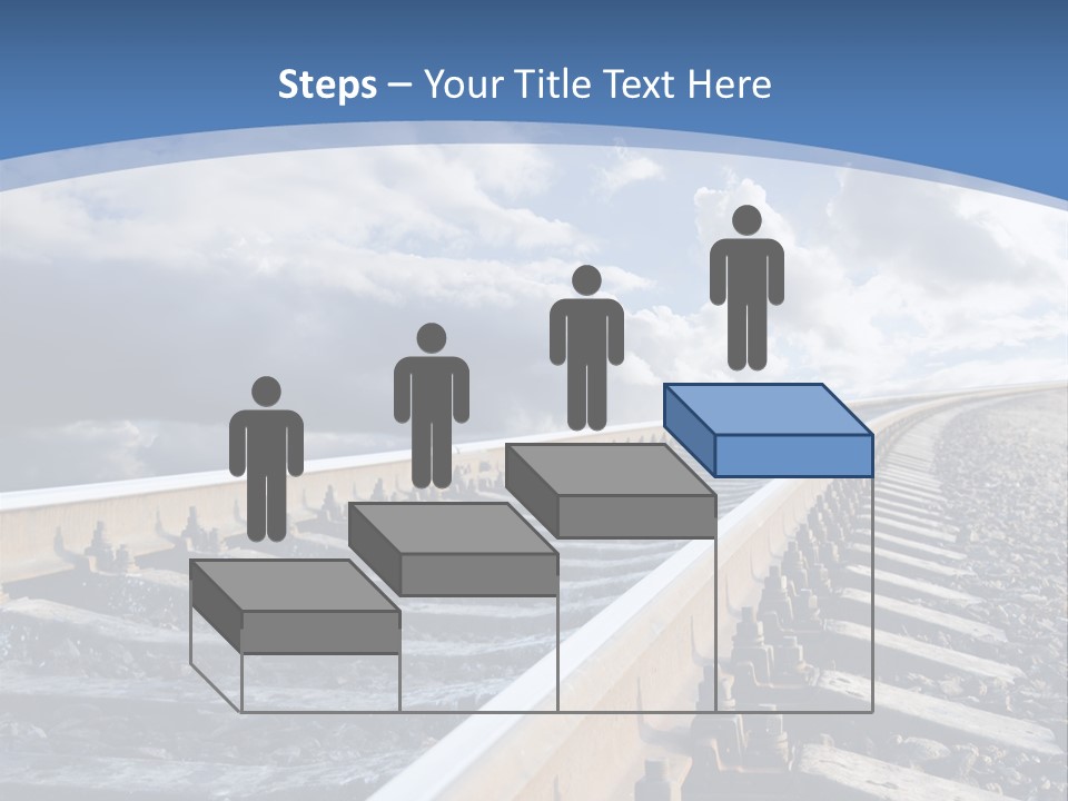 Direction Horizon Perspective PowerPoint Template