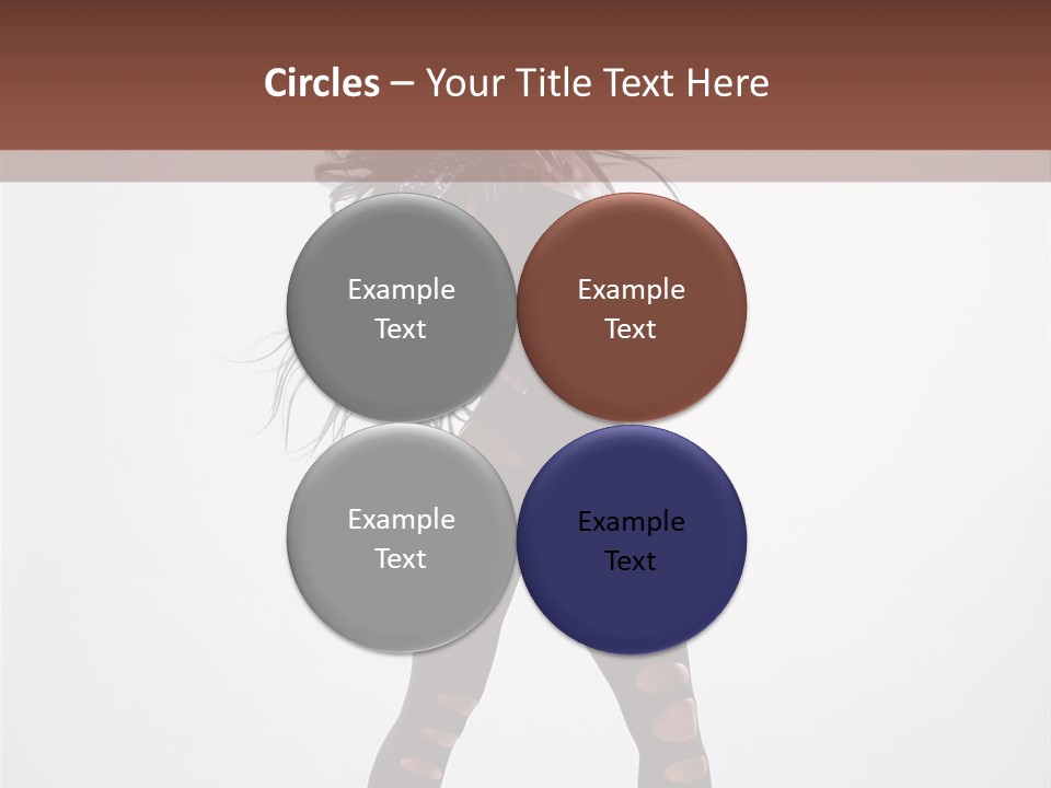 Womanly Figure Beauty PowerPoint Template