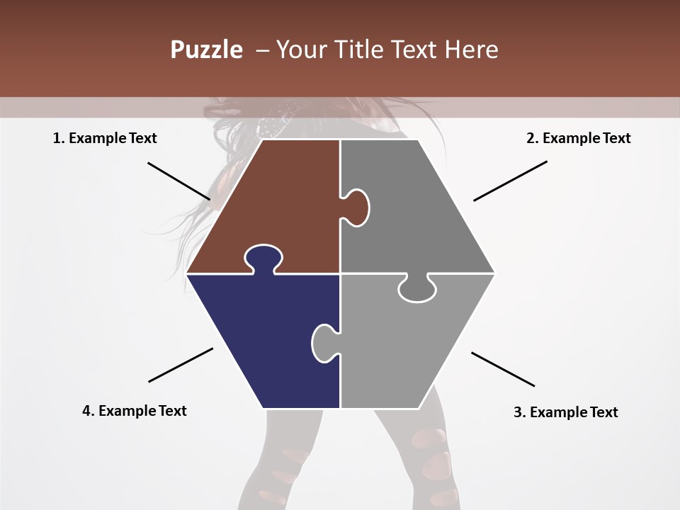 Womanly Figure Beauty PowerPoint Template