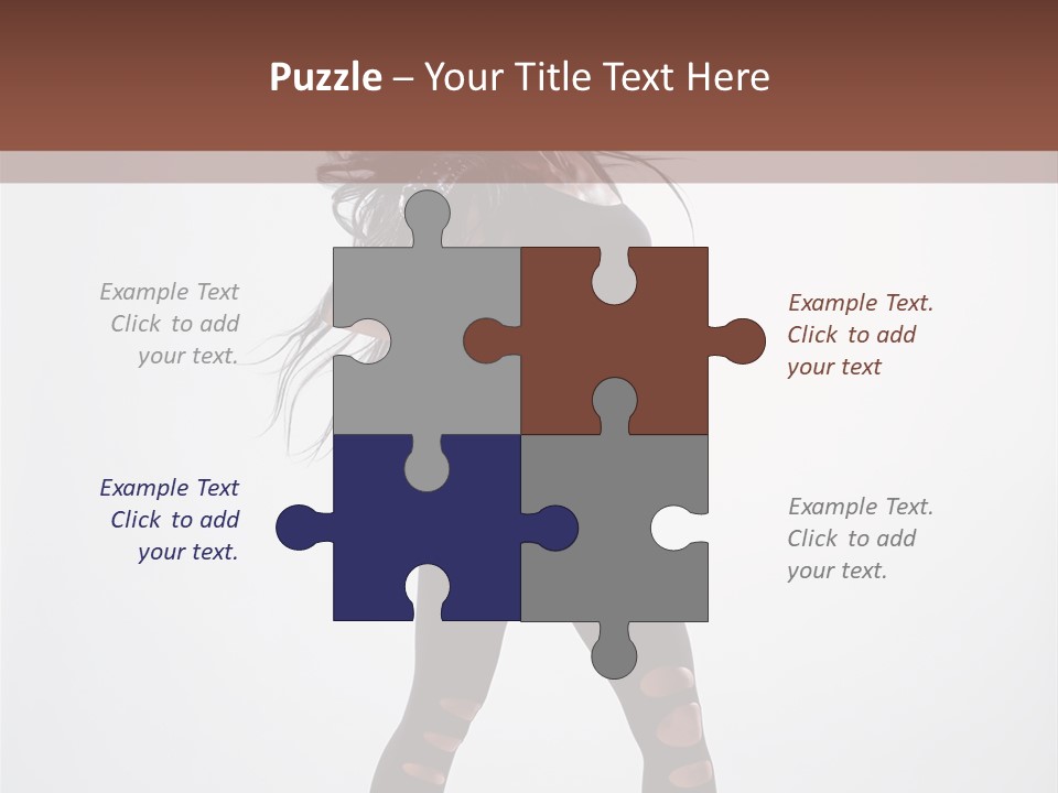 Womanly Figure Beauty PowerPoint Template