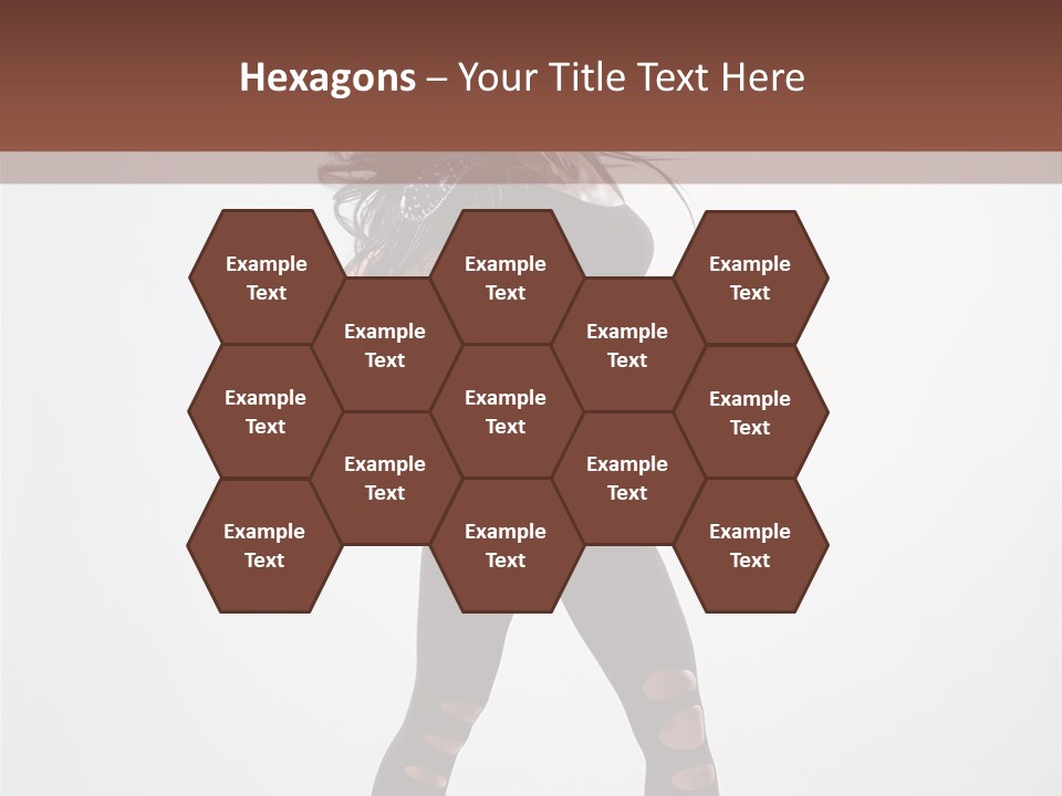 Womanly Figure Beauty PowerPoint Template