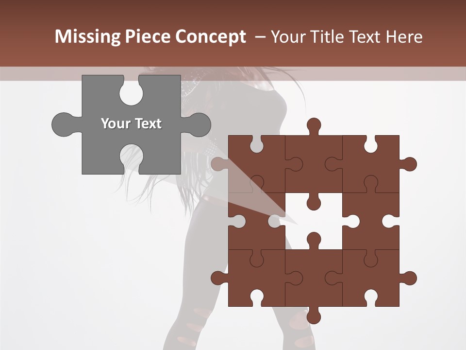 Womanly Figure Beauty PowerPoint Template