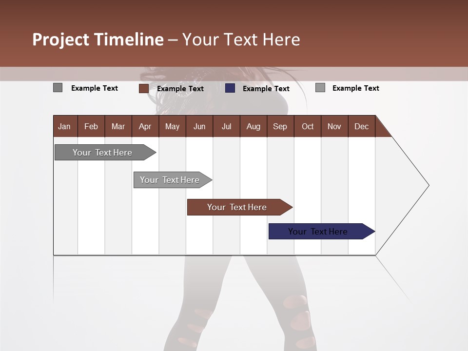 Womanly Figure Beauty PowerPoint Template