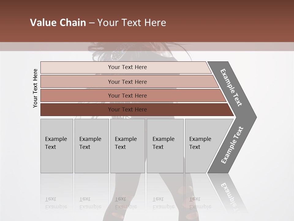 Womanly Figure Beauty PowerPoint Template