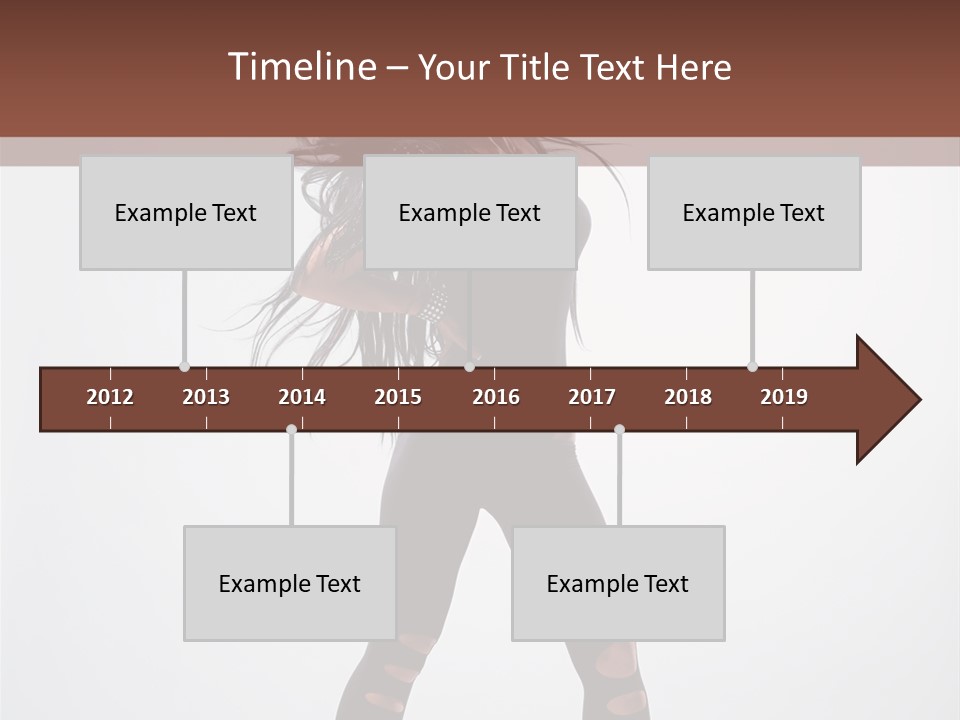 Womanly Figure Beauty PowerPoint Template