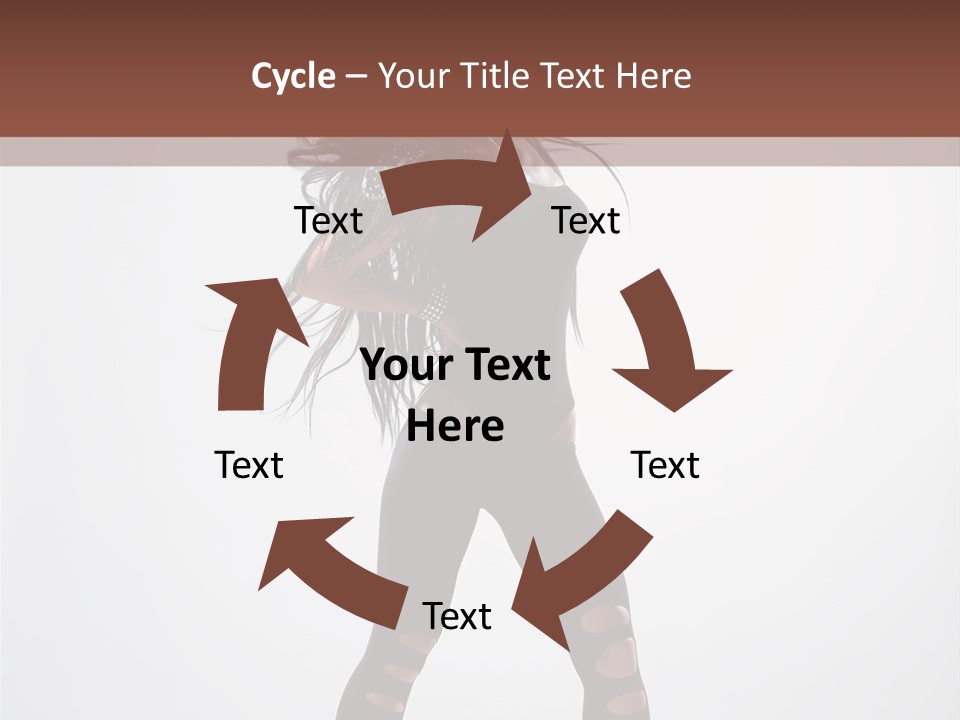 Womanly Figure Beauty PowerPoint Template