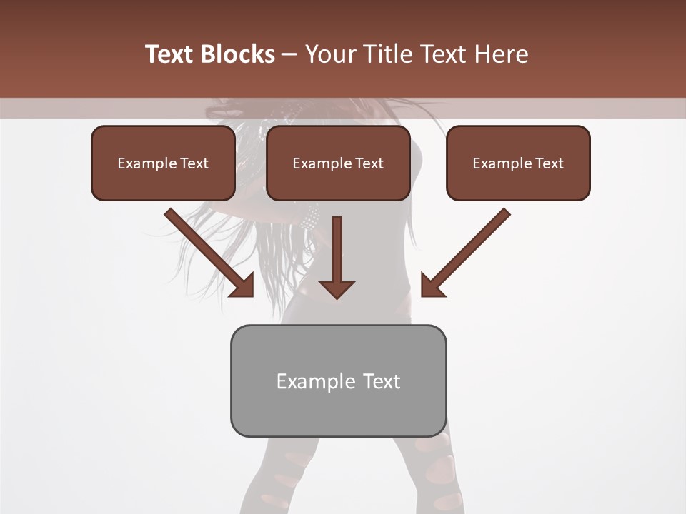 Womanly Figure Beauty PowerPoint Template