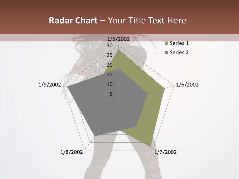 Womanly Figure Beauty PowerPoint Template