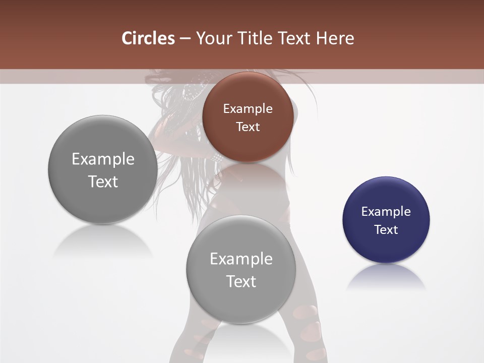 Womanly Figure Beauty PowerPoint Template