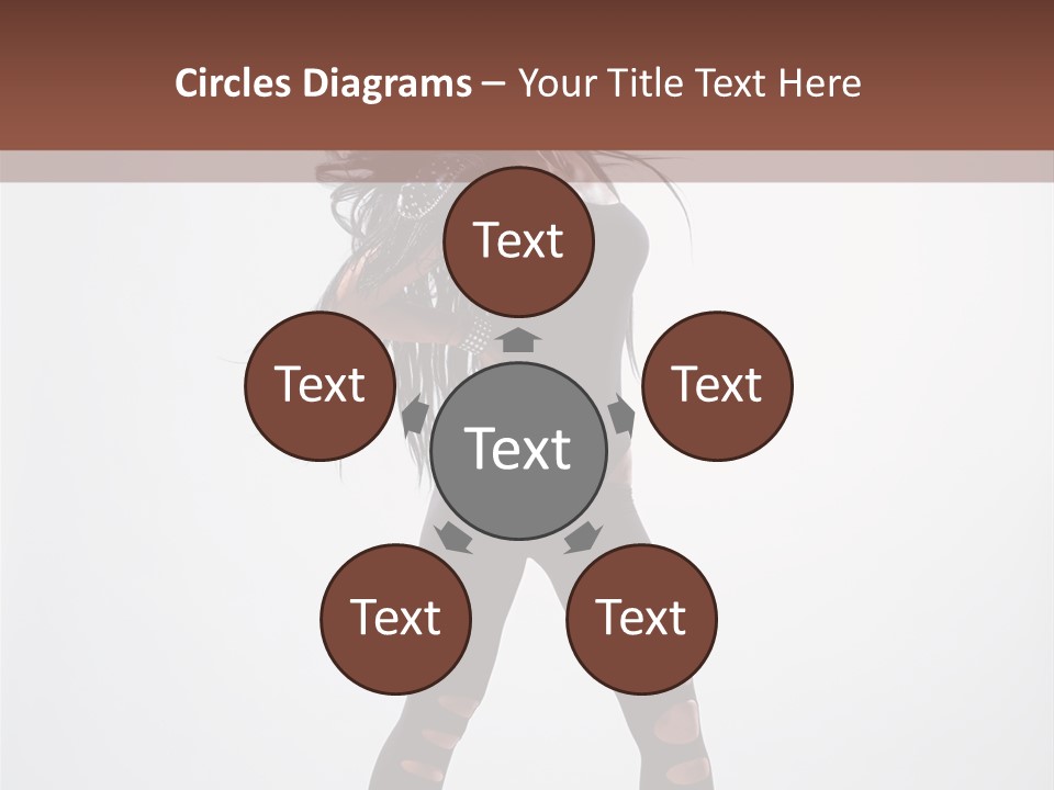 Womanly Figure Beauty PowerPoint Template