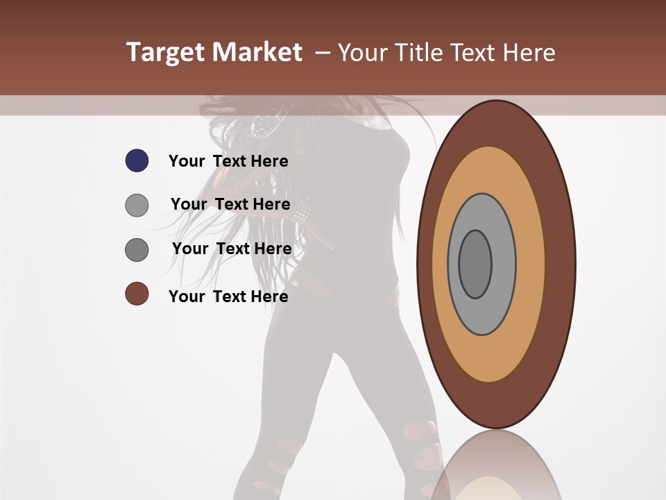 Womanly Figure Beauty PowerPoint Template