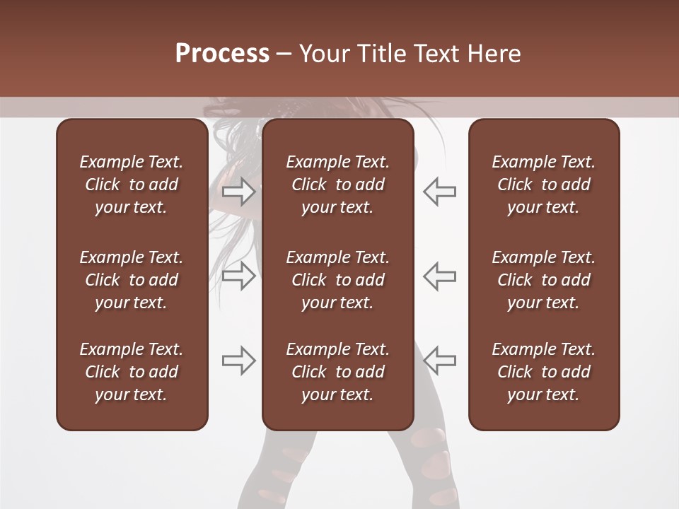 Womanly Figure Beauty PowerPoint Template