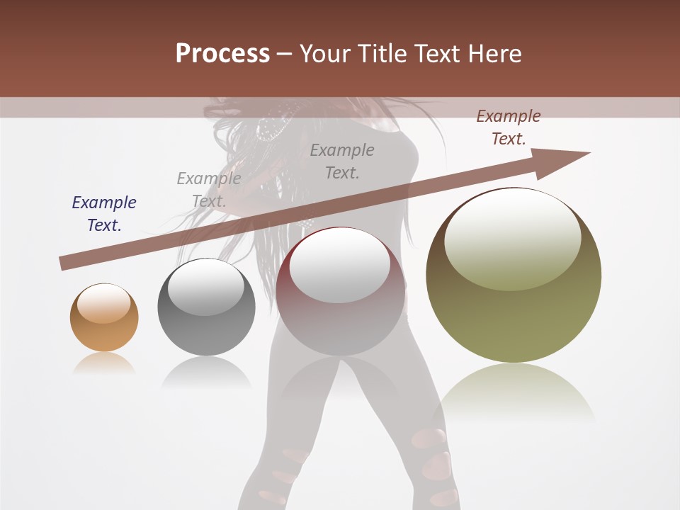 Womanly Figure Beauty PowerPoint Template