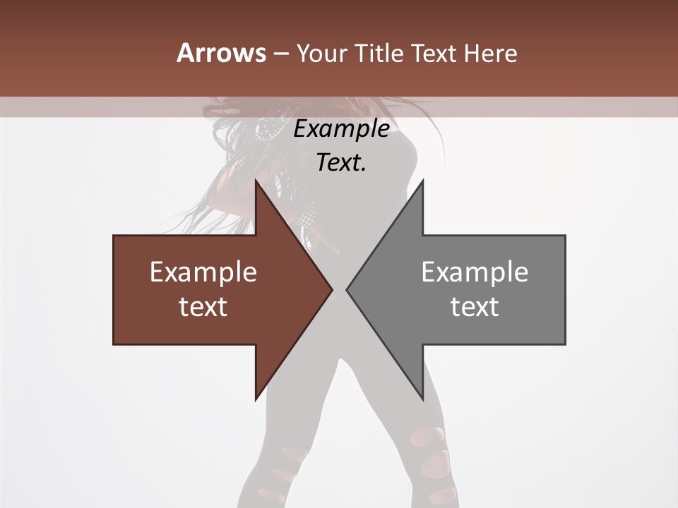 Womanly Figure Beauty PowerPoint Template