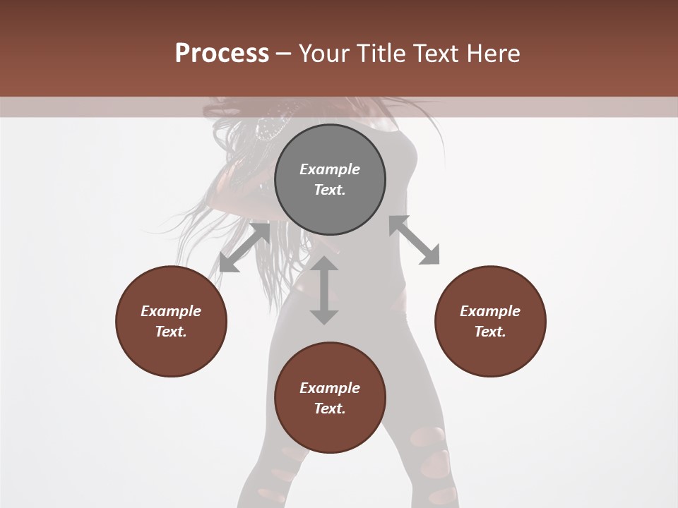 Womanly Figure Beauty PowerPoint Template