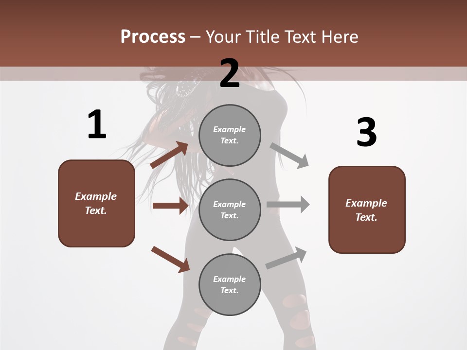Womanly Figure Beauty PowerPoint Template