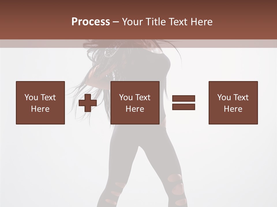 Womanly Figure Beauty PowerPoint Template
