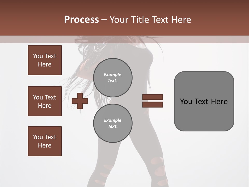 Womanly Figure Beauty PowerPoint Template