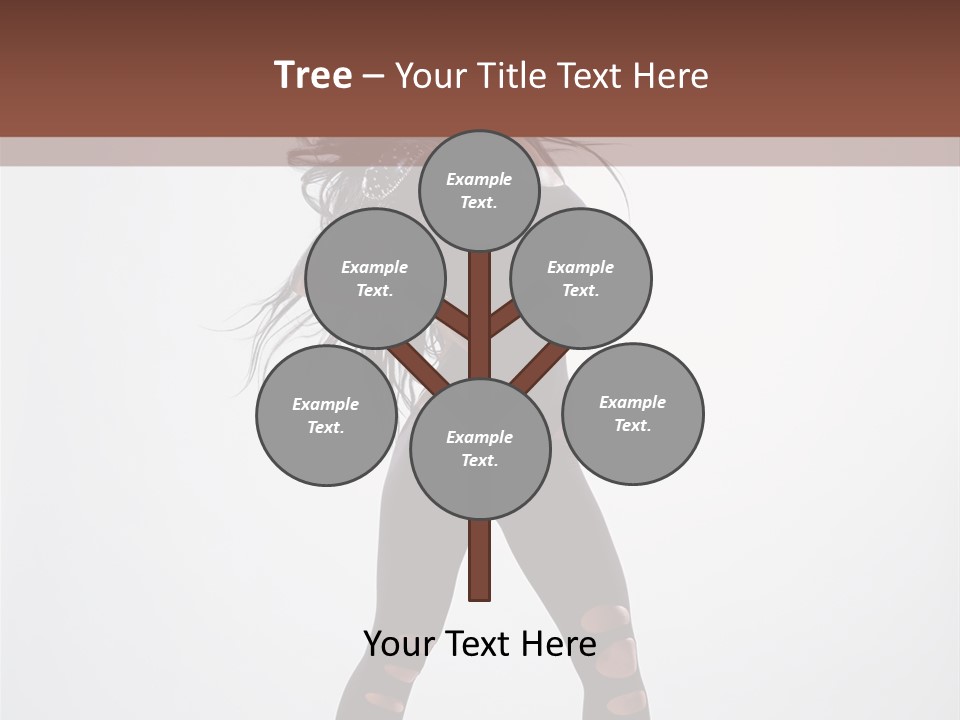 Womanly Figure Beauty PowerPoint Template