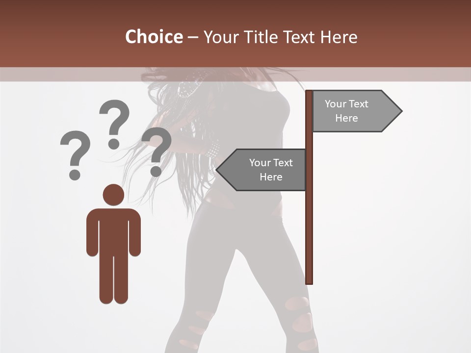 Womanly Figure Beauty PowerPoint Template