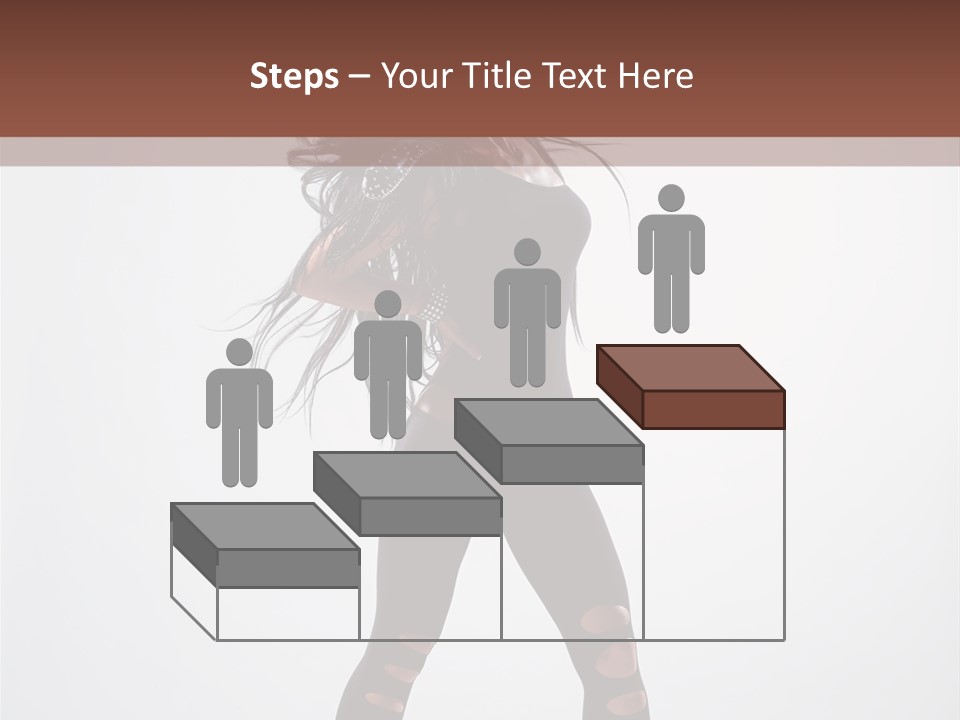 Womanly Figure Beauty PowerPoint Template